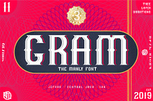 GRAM - New Display Font