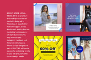 Bright Space Social Media Pack, a Social Media Template by Fluto Creative Studio (Thumbnail 2 of 10)
