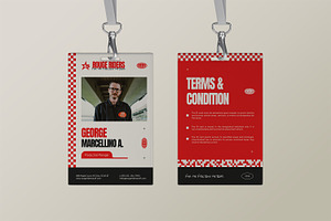 Rouge Riders - ID Card, a Print Template by StreaksideStd
