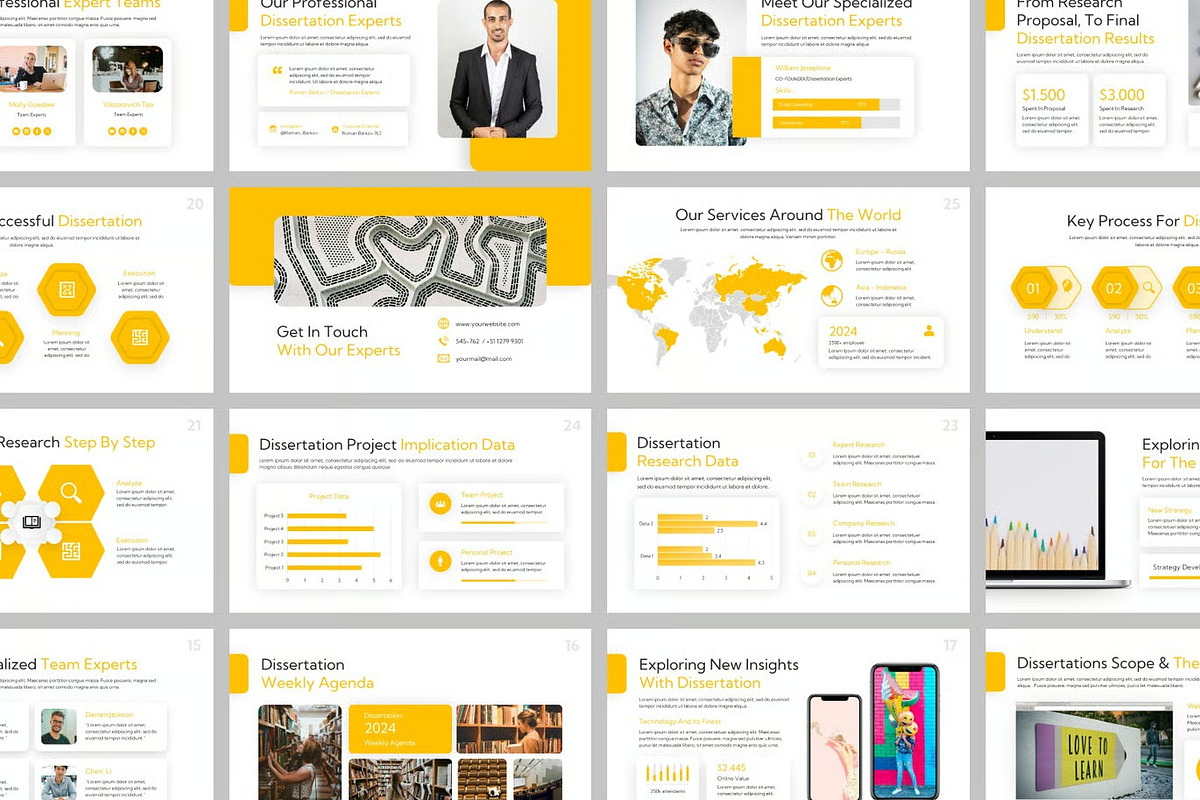 Dissertation Powerpoint Templates, a Presentation Template by Fit-tee (Photo 2 of 2)
