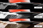 Macbook Mockup on Stone, a Mac Mockup by sagesmask.com (Thumbnail 11 of 14)