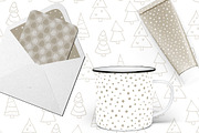 Elegant Christmas patterns, a Pattern Graphic by Cozy pattern shop (Thumbnail 3 of 5)