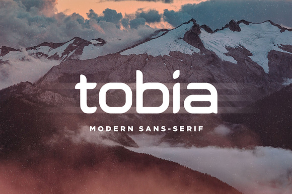 Tobia | Modern Sans-Serif Typeface preview 8