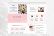 Business Website & Sales Page Bundle, a Landing Page Template by Sugar Studios (Thumbnail 9 of 11)