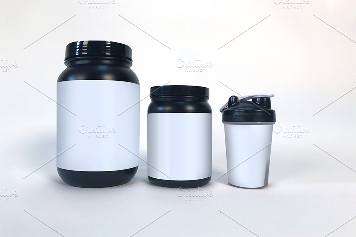 Supplement Mockups, a Cups & Container Mockup by Shop Mockpro (Photo 5 of 7)