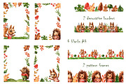 Forest Babies - Watercolor Set, an Animal Illustration by Mashamashastu (Thumbnail 7 of 10)