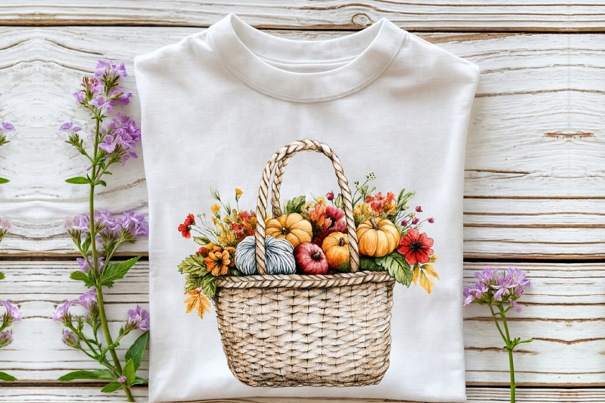 Watercolor Crochet Autumn Clipart, an Illustration by Rose Art (Photo 5 of 8)