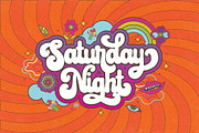 Lovadelic + Extras, a Script Font by Aiyari (Thumbnail 8 of 14)