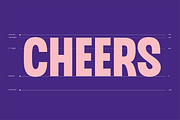 CHEDROS, a Sans Serif Font by A.Budianto (Thumbnail 5 of 9)