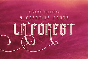 La Forest Typeface