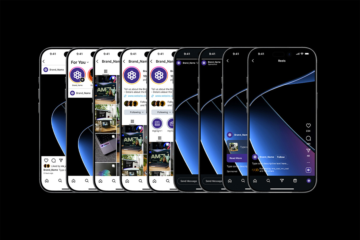 Premium Instagram Mockups 2026, an iPhone Mockup by Products for Creatives (Photo 1 of 5)