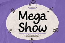 Mega Show – A Playful Handwritten