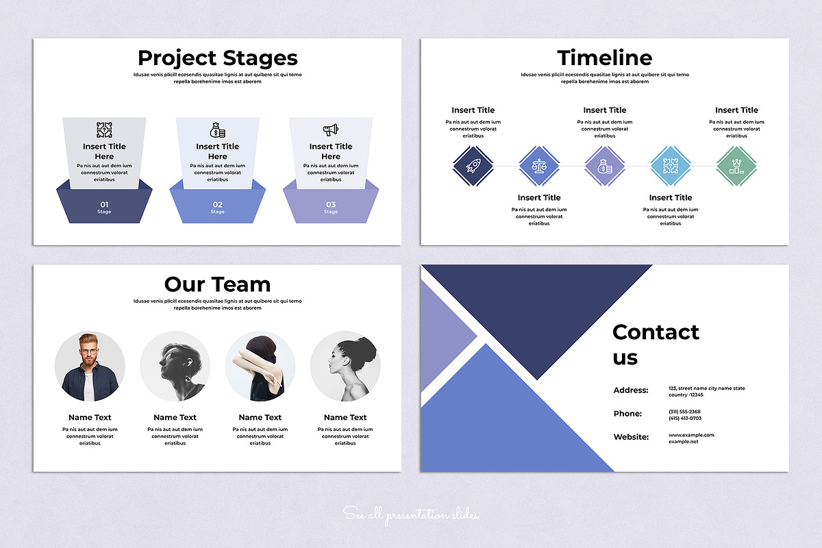 Project Proposal Presentation Design, a Presentation Template by ...