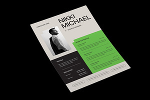 Simple Modern CV Resume