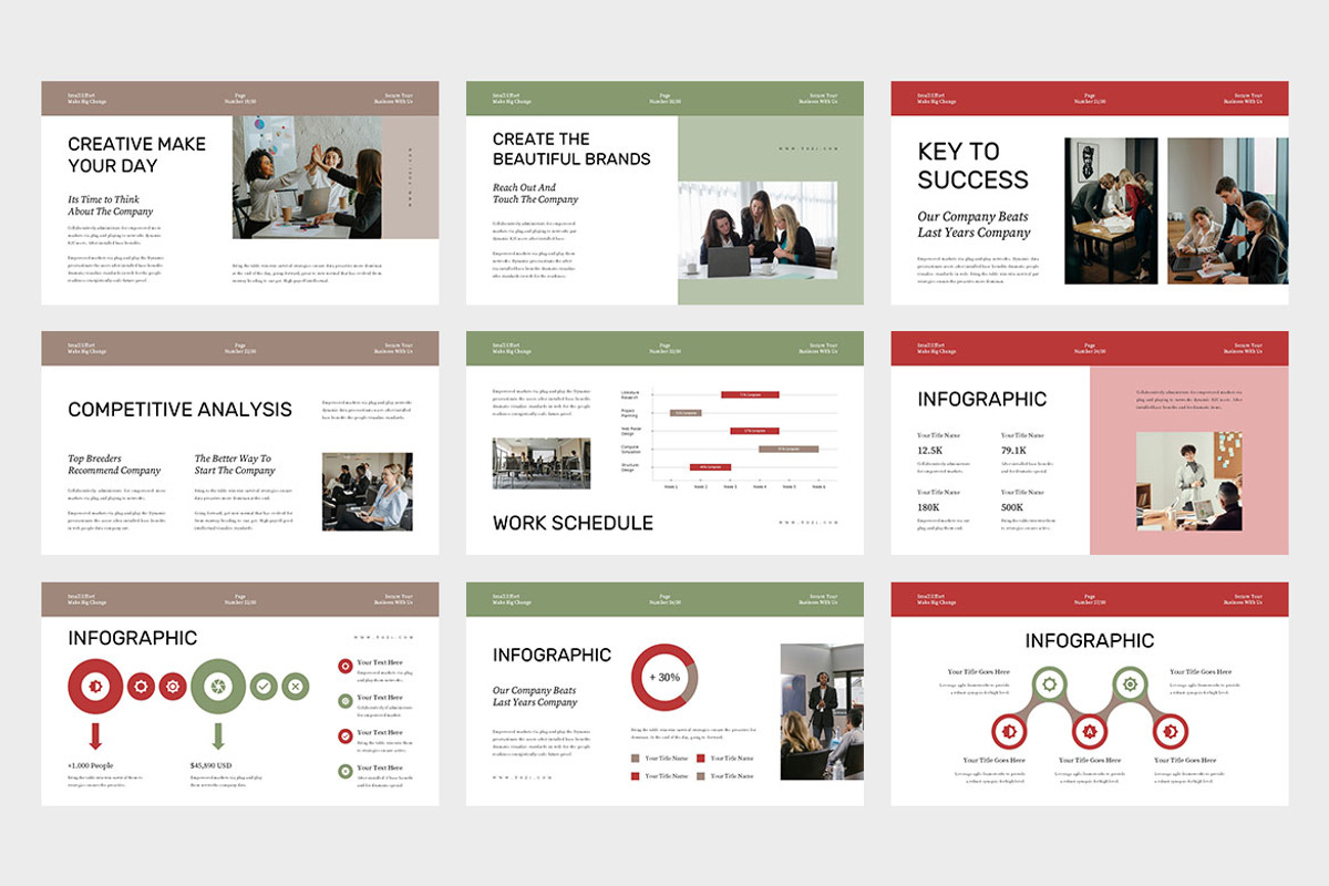 Tozi : Training Business Powerpoint, a Presentation Template by Punkl Camp (Photo 4 of 9)