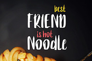 Ramen The Hungry Font, a Font by YandiDesigns (Thumbnail 2 of 3)