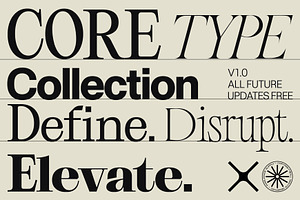 Font Kit Core Type Collection NC-29
