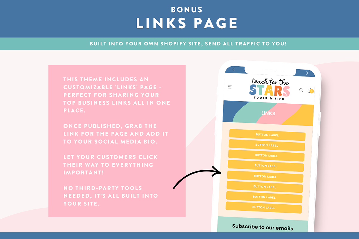 Teacher Shopify Theme, a Shopify Template by Design Pixie (Photo 8 of 10)