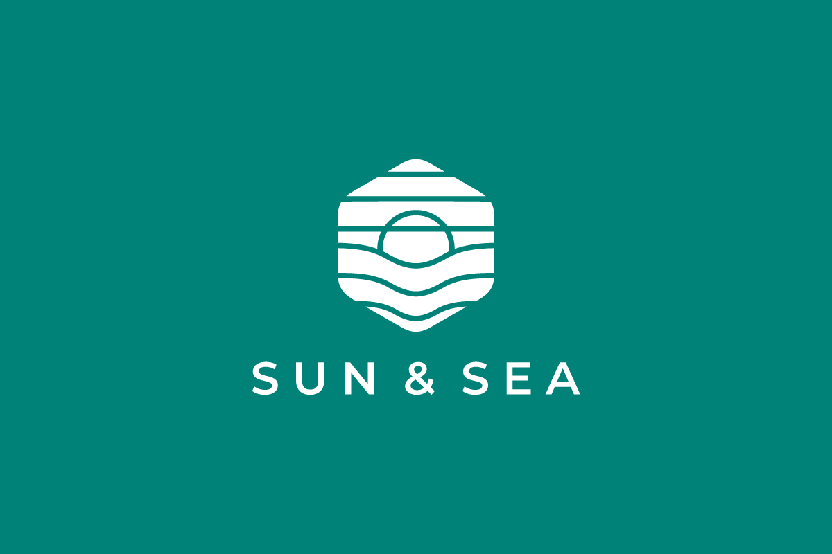 Sun and Sea Logo Vector Illustration, a Branding & Logo Template by yopie (Photo 2 of 3)