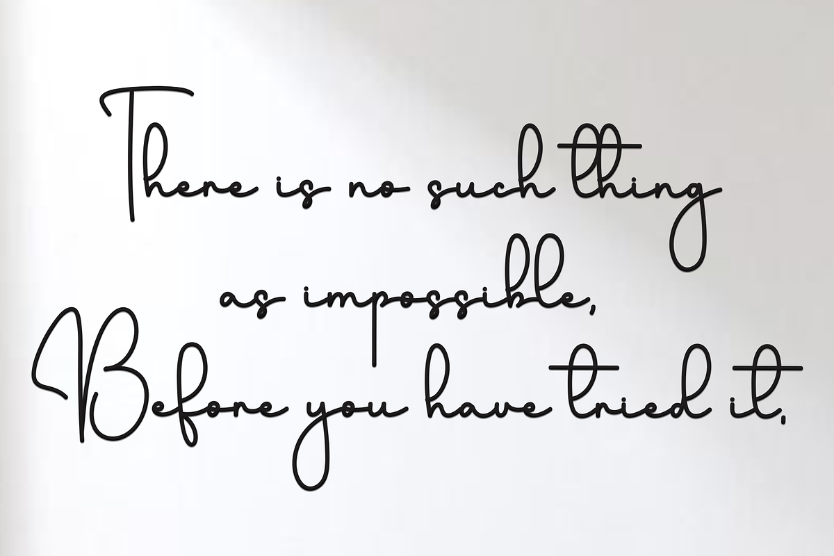 Valentine Signature, a Handwritten Font by InermediaSTUDIO (Photo 2 of 8)