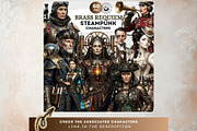 Brass Requiem Steampunk Backdrops V2, a Background Graphic by ThatsDesignArt (Thumbnail 11 of 12)