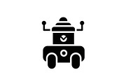 Friendly Robot Silhouettes Bundle, an Illustration by musafir_fashion (Thumbnail 9 of 13)