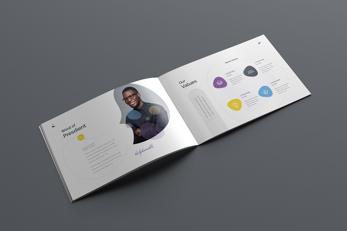 Company Profile Landscape, a Brochure Template by WOWPro (Photo 6 of 10)