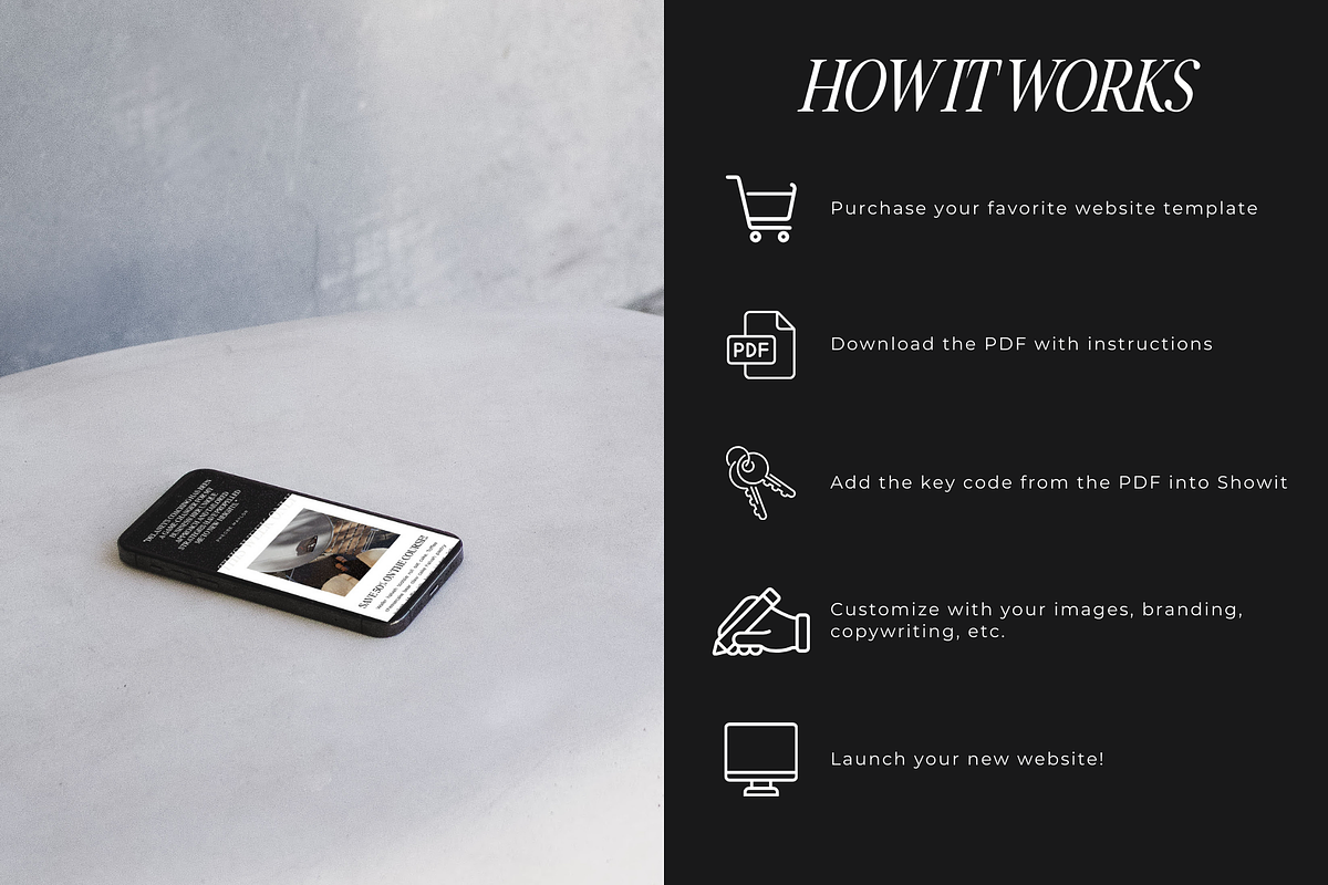 Coaching Showit Website Template, a Landing Page Template by Blush Created (Photo 6 of 12)