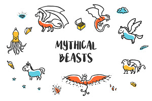Mythical beasts collection