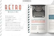 RETRO | Magazine, a Magazine Template by Marigold Studios (Thumbnail 2 of 10)