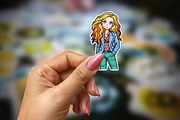 Girl Boss Clipart, Lady Boss sticker, an Object Illustration by ARTify Illustrations (Thumbnail 5 of 5)