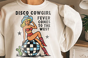 Retro Pin-Up Cowgirl Clipart Bundle, a Graphic by GlitterCraft (Thumbnail 13 of 61)