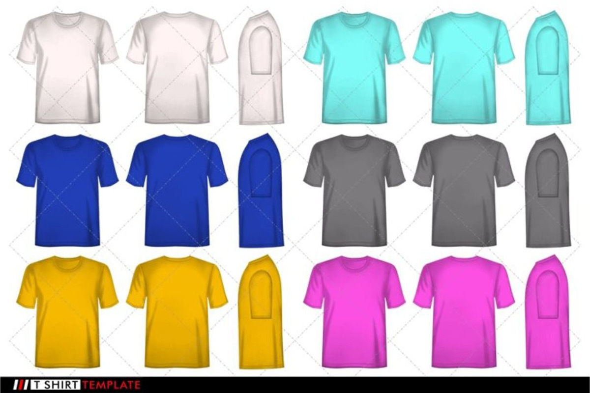 T shirt Template PNG Bundle, a Shirt Mockup by D2PUTRI (Photo 2 of 5)