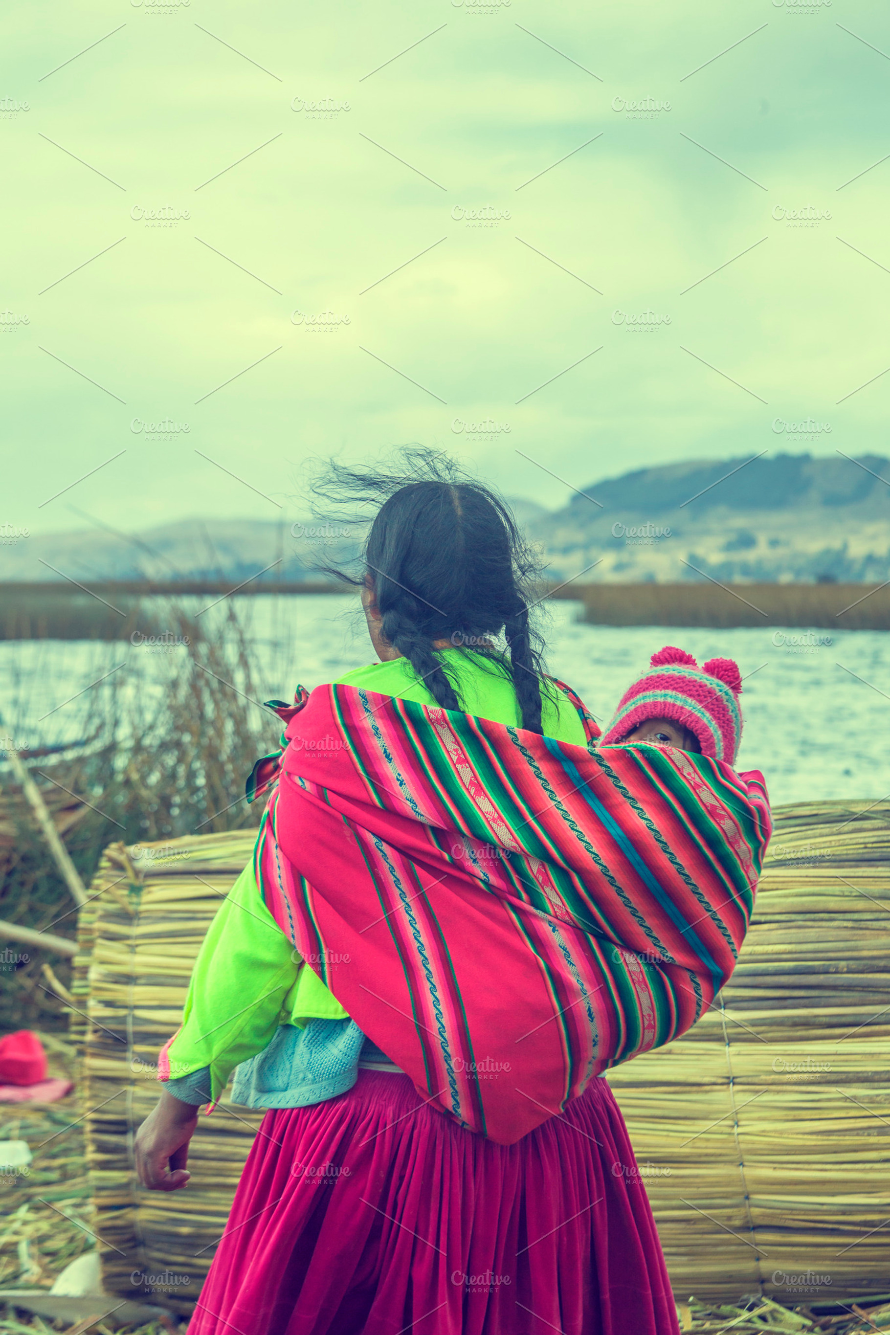 Peruvian mother and child