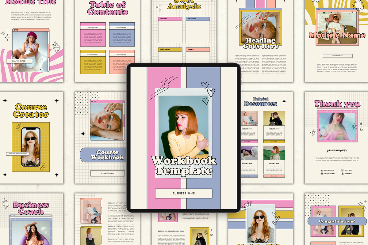Canva Workbook Template for Coaches, a Magazine Template by Branding Babe Co. (Photo 11 of 11)