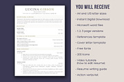 ATS Nurse Resume Template for word, a Resume Template by aivos (Thumbnail 6 of 7)