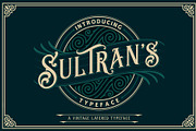 Sultrans Typeface, a Serif Font by ngene (Thumbnail 2 of 8)