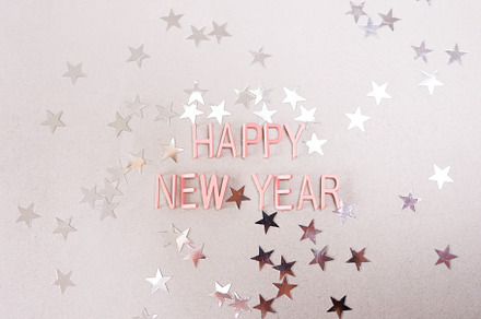 Happy new year composition