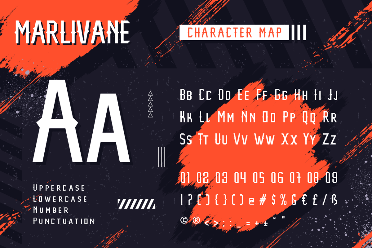 Marlivane, a Sans Serif Font by kerismaker (Photo 2 of 12)