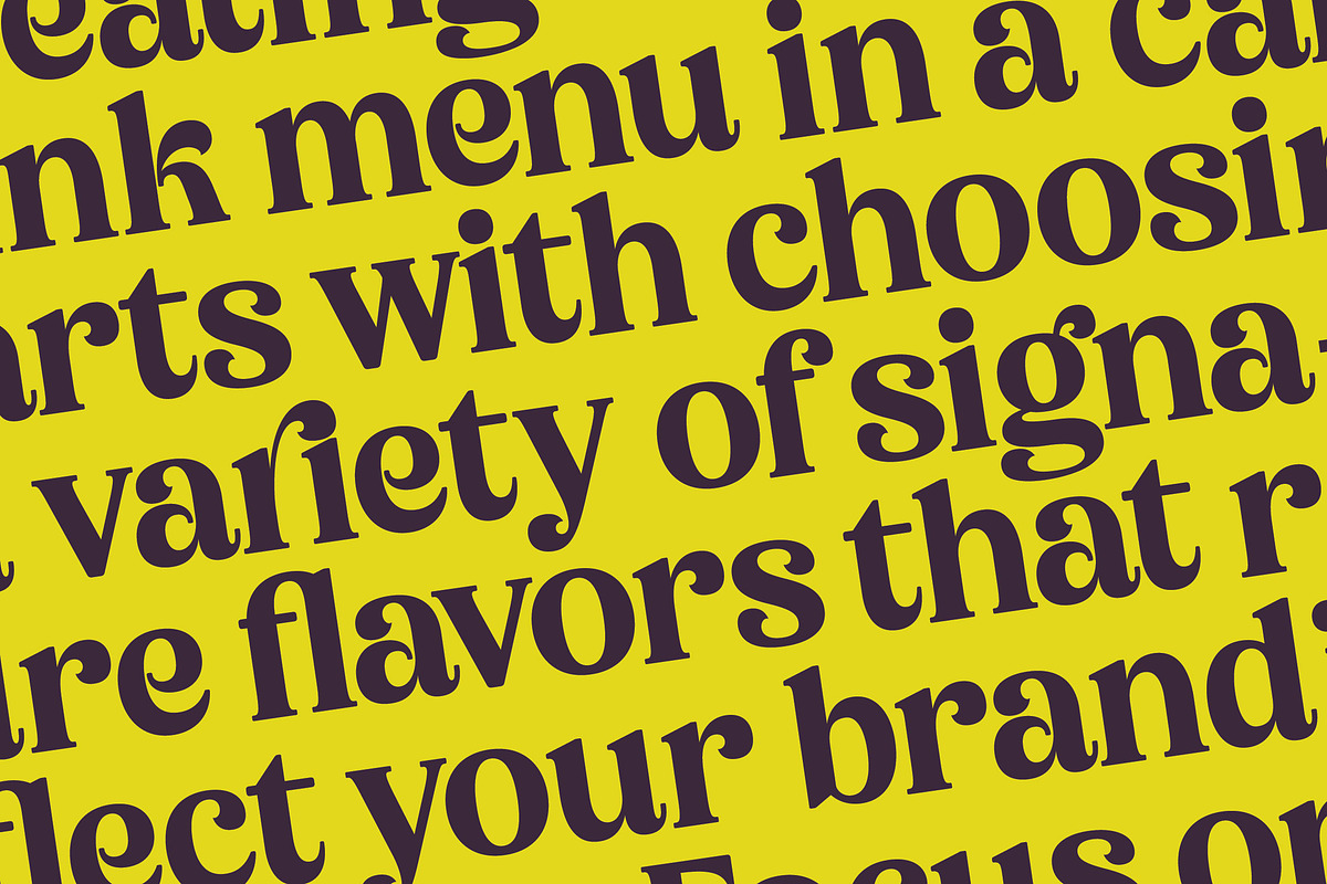 Bikers Groovy Retro Serif Font, a Serif Font by timelesstype.co (Photo 12 of 15)