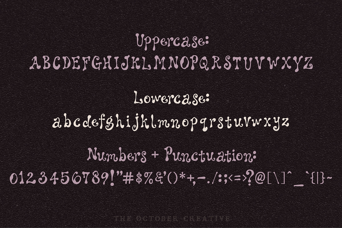 Inkwilt Heavy Retro Font, a Handwritten Font by The October Creative (Photo 2 of 8)