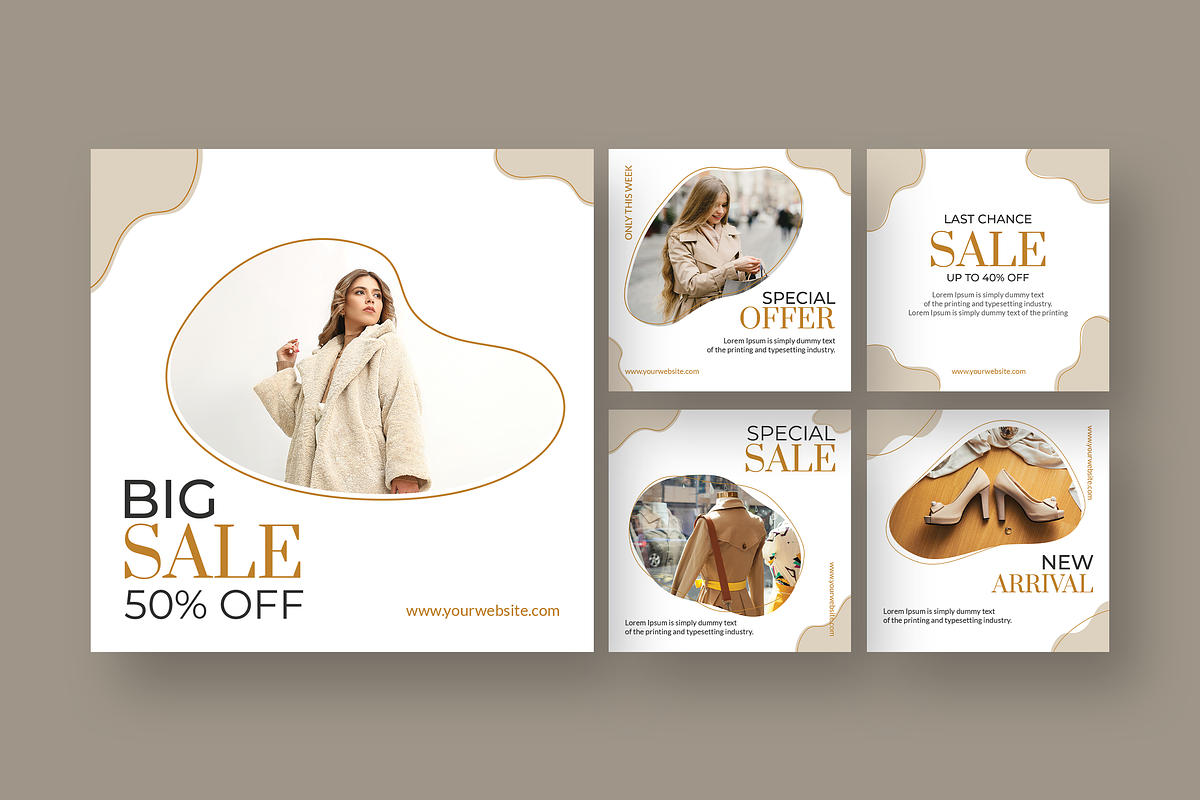 Fashion - Instagram Post Template, a Social Media Template by UnicodeID (Photo 1 of 4)