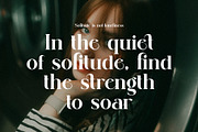 Ganfi Elegant Ligature Serif Font, a Serif Font by Perfectype (Thumbnail 3 of 8)
