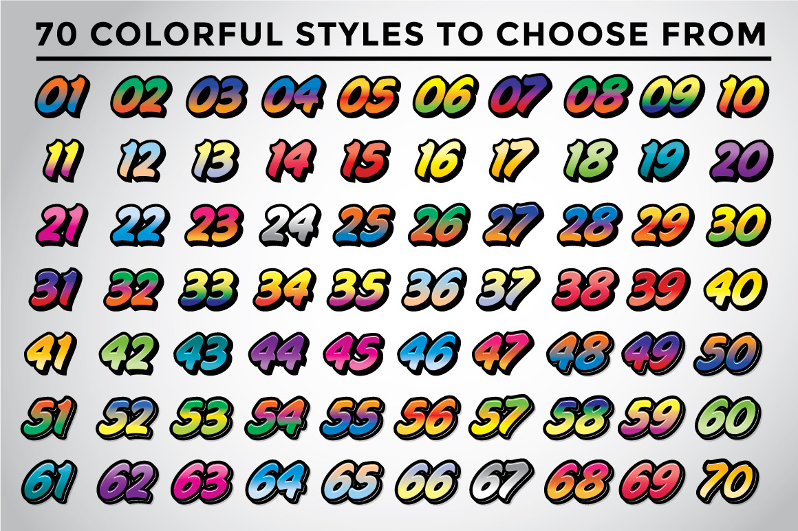 Funk Graphic Styles, a Layer Style Add-On by Designdell (Photo 2 of 5)