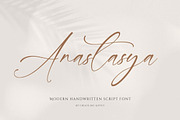 Anastasya Handwritten Signature Font, a Handwritten Font by CreateBigSupply (Thumbnail 1 of 9)
