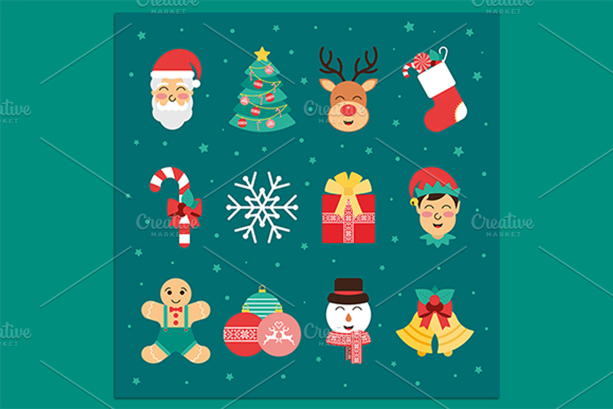 Christmas Seamless Pattern Set, a Pattern Graphic by Stockaholic (Photo 6 of 6)