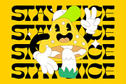 Stay Moosen Psychedelic Display Font, a Sans Serif Font by timelesstype.co (Thumbnail 9 of 10)