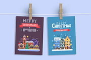 New Year and Christmas Cards, a Card Template by Alex Krugli (Thumbnail 5 of 7)