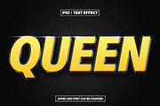 Queen text effect goldy style, a Layer Style Add-On by AP Market (Thumbnail 2 of 2)