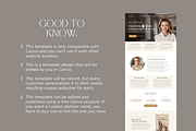Life Coach Website Template Canva, a Landing Page Template by vectorocean (Thumbnail 11 of 11)
